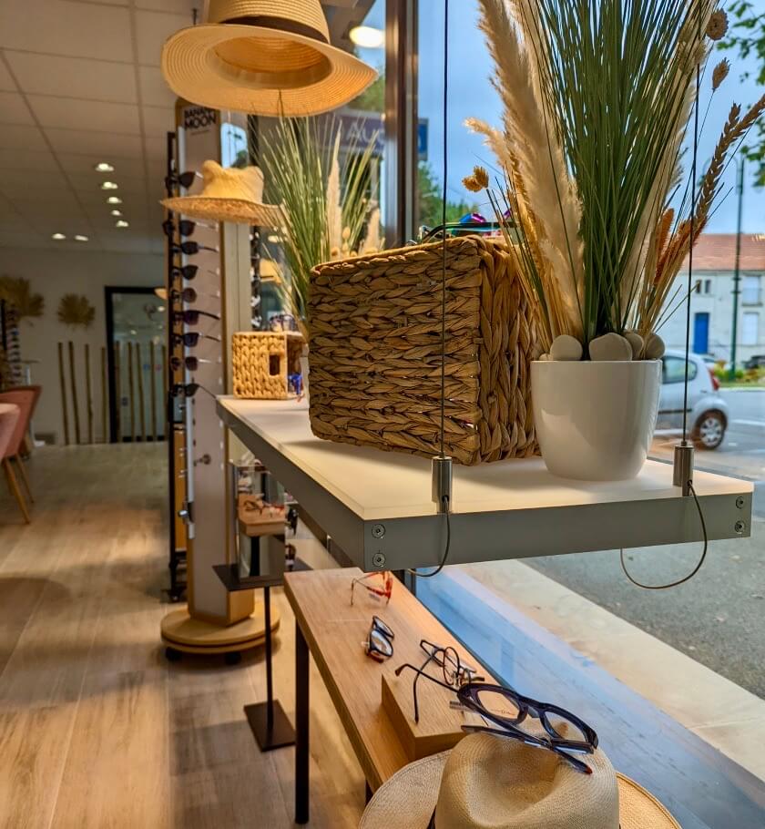Vitrine opticien